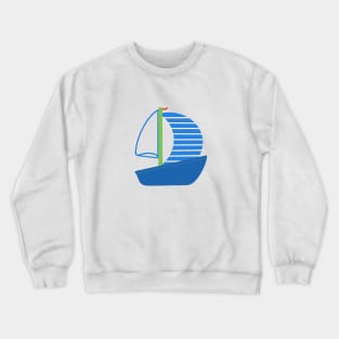 Sailboat Crewneck Sweatshirt